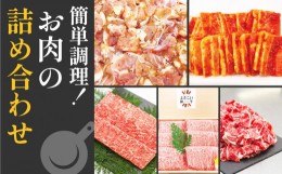 【ふるさと納税】簡単調理!お肉の詰め合わせセット(計　約4.7kg)