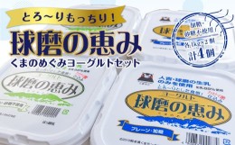 【ふるさと納税】【順次配送】ヨーグル党総選挙　ム党の部　2年連続の第2位受賞！とろ〜りもっちり!球磨の恵みヨーグルトセット(加糖・砂