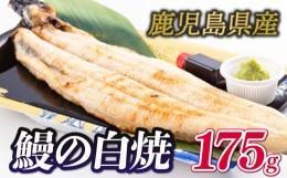 【ふるさと納税】国産 鰻の白焼 1尾 175g 鹿児島県産 冷凍 うな勝 下関 山口