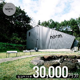 【ふるさと納税】hotel norm. fuji 宿泊ギフト券(30,000円分) FBL001