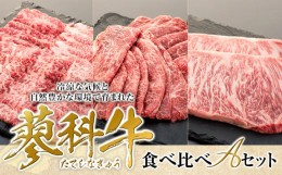 【ふるさと納税】蓼科牛食べ比べAセット