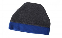 【ふるさと納税】SKINCASHMERE KNITCAP 大人用 【ミント×レモンイエロー】　D26-04