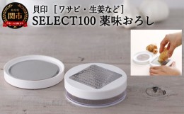 【ふるさと納税】H8-115 ＜ワサビ用・生姜用おろしセット＞■SELECT100 薬味おろし ◇ 貝印 (DH5704)