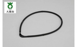 【ふるさと納税】【Phiten】ファイテン RAKUWA磁気チタンネックレスS-2 ブラック×ブラック 55cm 　