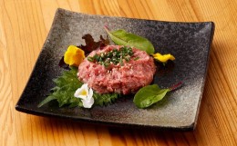 【ふるさと納税】馬刺し 桜うまトロ (ネギトロ) 合計約720g 馬肉 お肉 赤身 60g×12 ソース