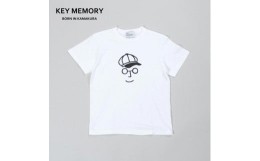 【ふるさと納税】《0》【KEYMEMORY 鎌倉】キャスケットイラストTシャツ WHITE