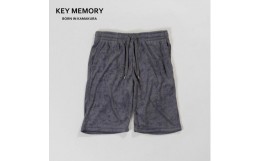 【ふるさと納税】（１size）【KEYMEMORY 鎌倉】シャーリングショーツ C.GRAY