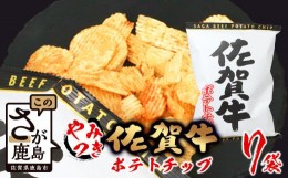 【ふるさと納税】B-626 やみつき！佐賀牛ポテトチップ（120g×7袋）