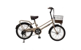 【ふるさと納税】完成品でお届け！シティサイクル シマノ 外装6段変速 20インチ SHIMANO 自転車　ファインバイク カフェミニ  FINEBIKES