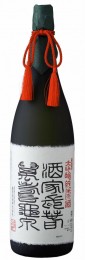 【ふるさと納税】A-116 純米大吟醸原酒　酒家長春萬壽亀泉　1800ml(火入)（桐箱入り）お酒 酒 日本酒 桐箱入り 大吟醸 贈答 贈り物 ギフ