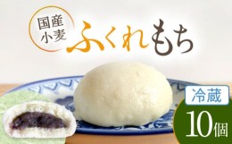 【ふるさと納税】国産 小麦の ふくれもち （冷蔵）  10個 　ベーグル 冷蔵 国産小麦 多治見市/ひとてま屋  [TDS001]