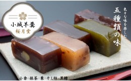 【ふるさと納税】小城羊羹 煉りようかん ５本セット（260g×5）ようかん