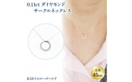 【ふるさと納税】ダイヤモンドネックレス K18 イエローゴールド | ネックレス ダイヤモンド ネックレス ジュエリー ネックレス アクセサ