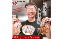 【ふるさと納税】豊半の「いか姿焼き」 100g×5袋(カット済み)ビールのおつまみにも