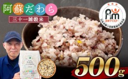 【ふるさと納税】熊本県産 三十一雑穀米 500g 阿蘇だわら お米 雑穀米 熊本県 高森町 国産