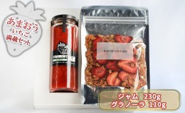 【ふるさと納税】ジャム グラノーラ セット あまおうジャム 230g＋いちごいちごいちごあまおうグラノーラ 110g