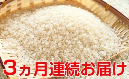【ふるさと納税】新米！【3ヶ月連続】特別栽培米コシヒカリ　5kg