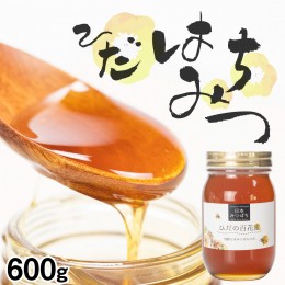 【ふるさと納税】飛騨日本みつばちの会 ひだの百花蜜 600g 1本 はちみつ 蜂蜜 ハチミツ[Q414]