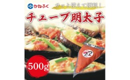 【ふるさと納税】かねふくチューブ明太子 500g [a0094] 藤井乾物店 ※配送不可：離島【返礼品】添田町 ふるさと納税