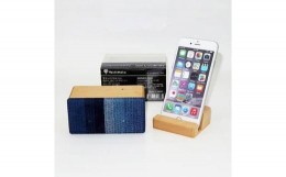 【ふるさと納税】木製無線スピーカーminiブナ藍グラディセット