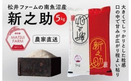 【ふるさと納税】【令和6年産新米予約】　南魚沼産~新之助~（5kg)