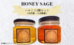 【ふるさと納税】2707 HONEY SAGE ハチミツ2種セット（百花蜜・そば蜂蜜）