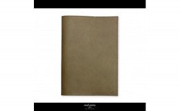 【ふるさと納税】maf pinto (マフ ピント) ノートカバー B5サイズ オリーブ レザー 本革 日本製