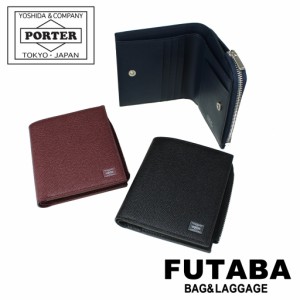 ポーター エイブル ウォレット 030-03439 10 ブラック PORTER 吉田カバン 二つ折り財布 ABLE レザー ギフト プレゼント 日本製 ミニ 小さ