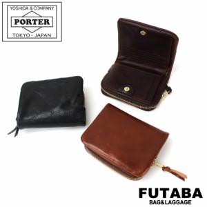 ポーター ソーク ウォレット 101-06054 10 ブラック PORTER 吉田カバン 二つ折り財布 SOAK レザー ギフト プレゼント 日本製 シンプル ブ