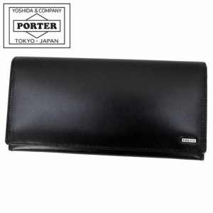 ポーター シーン ロングウォレット 110-02918 10 ブラック PORTER 吉田カバン 長財布 かぶせ SHEEN レザー ギフト プレゼント 日本製 シ