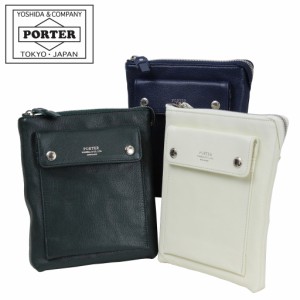 ポーター ランブラー ショルダーバッグ(S) 322-01326 10 ブラック PORTER 吉田カバン ショルダーポーチ RAMBLER レザー ギフト プレゼン