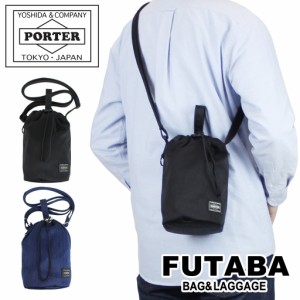 ポーター デニム ドローストリングバッグ(L) 892-15102 10 ブラック PORTER 吉田カバン ショルダーバッグ 巾着 DENIM ギフト プレゼント 