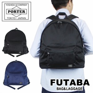 ポーター デニム デイパック 892-15106 10 ブラック PORTER 吉田カバン リュックサック DENIM 日本製 A4サイズ ラウンド ブランド カジュ