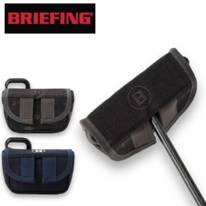 ブリーフィング ゴルフ ヘッドカバー ハーフマレットパターカバー BRG231G32 BRIEFING GOLF HALF MALLET CS PUTTER COVER 1000D センター