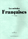 楽譜 フランス歌曲集 Les melodies Francaises ／ ドレミ楽譜出版社