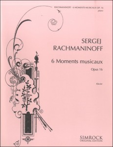 楽譜 SW3085 輸入 ラフマニノフ、セルゲイ 6つの楽興の時作品16 ／ ショット・ミュージック