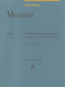 楽譜 （1812）モーツァルト モーツァルトの有名な15のピアノ小品 （原典版／ヘンレ社） ／ ヘンレー
