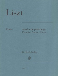 楽譜 （1490）リスト 巡礼の年 第1年「スイス」／原典版／JOST編 （原典版／ヘンレ社） ／ ヘンレー