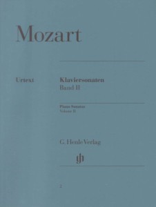 楽譜 （2）モーツァルト ピアノソナタ（2） （原典版／ヘンレ社）WOLFGANG AMADEUS MOZART Piano Sonatas Volum ／ ヘンレー