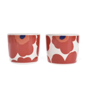 マリメッコ Marimekko 067849 OIVA UNIKKO マグ２個セット RED 001【24％OFF SALE】