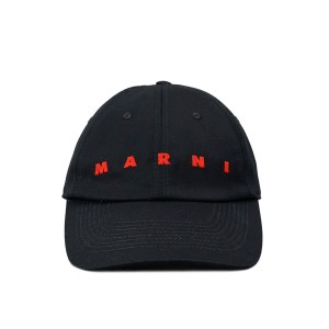 マルニ MARNI CLZC0108S0 UTC311 00N99 キャップ BK S【25％OFF SALE】