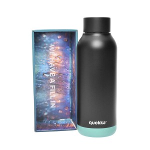 クオッカ QUOKKA 11835 ステンレスボトル ソリッド ティールバイブ 510ml