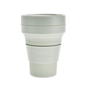 ストージョ stojo POCKET CUP 355ML 折畳タンブラー SAGE