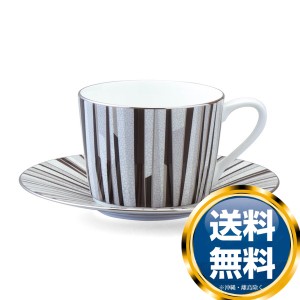 ナルミ シャグリーン ティーコーヒー兼用カップ&ソーサー(ブラック) 260cc (50994-21743)
