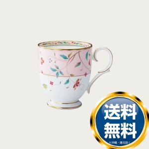 ノリタケ 花更紗 マグカップ（ピンク）