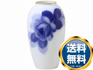 大倉陶園 ランキング6$ブルーローズ（8211） 15cm花器