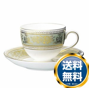 ウェッジウッド WEDGWOOD コロンビア セージ グリーン ティーカップ＆ソーサー リー