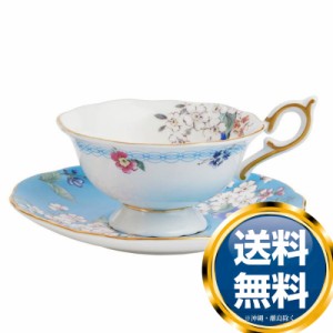 ウェッジウッド WEDGWOOD ワンダーラスト アップルブロッサム ティーカップ＆ソーサー【25％OFF SALE】