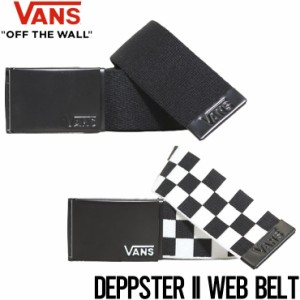 [クリックポスト対応] VANS ヴァンズ DEPPSTER II WEB BELT ガチャベルト VN0A31J1