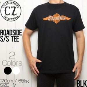 【送料無料】Cycle Zombies サイクルゾンビーズ ROADSIDE S/S TEE 半袖Tシャツ CZ-MPSS-103